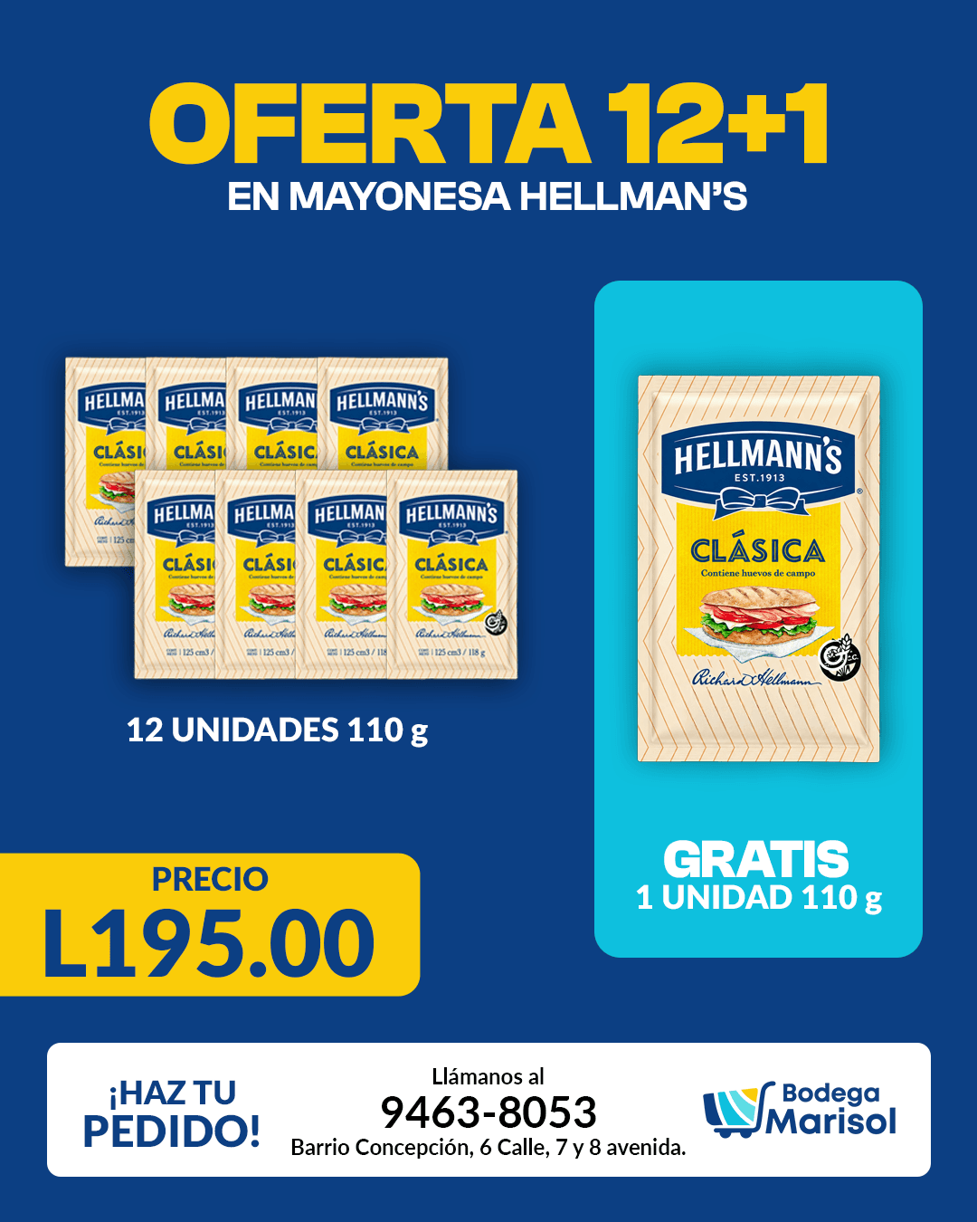 Arte gráfico de Bodega Marisol